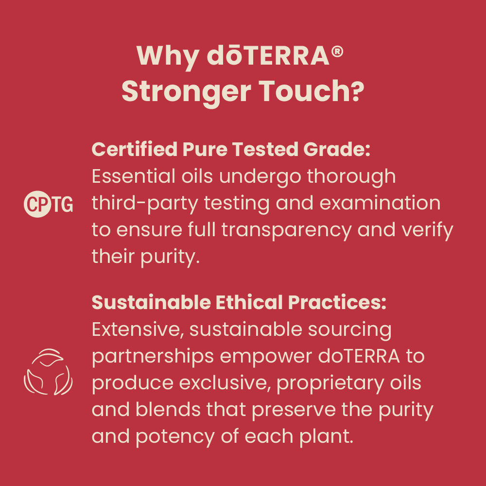 stronger touch doterra competitive strengths