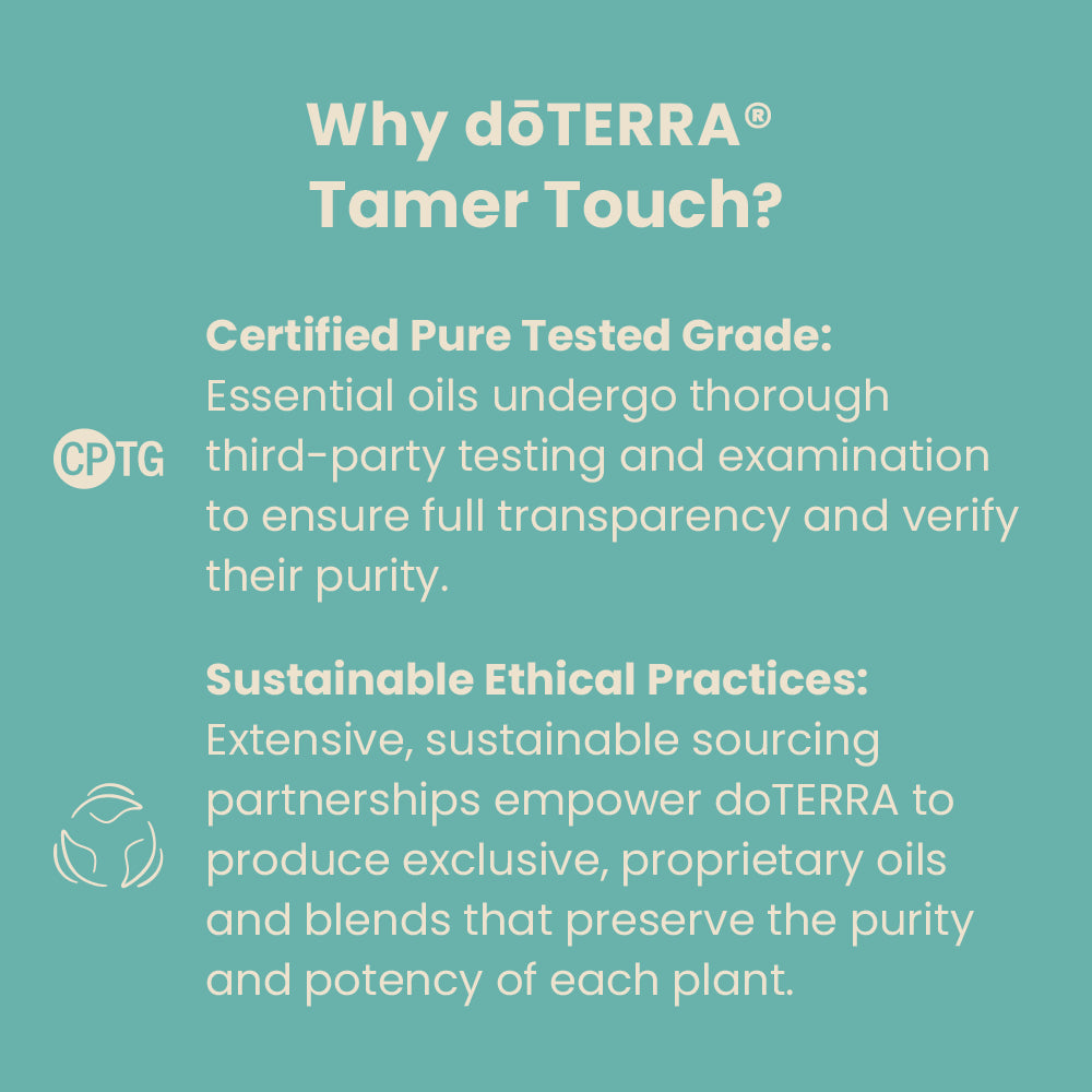 tamer touch doterra competitive strengths