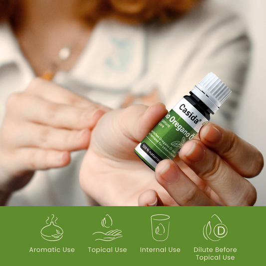 Bio oregano oil Casida application methods