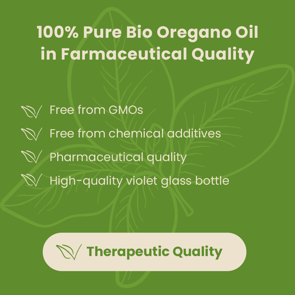 Bio oregano oil Casida quality certifications