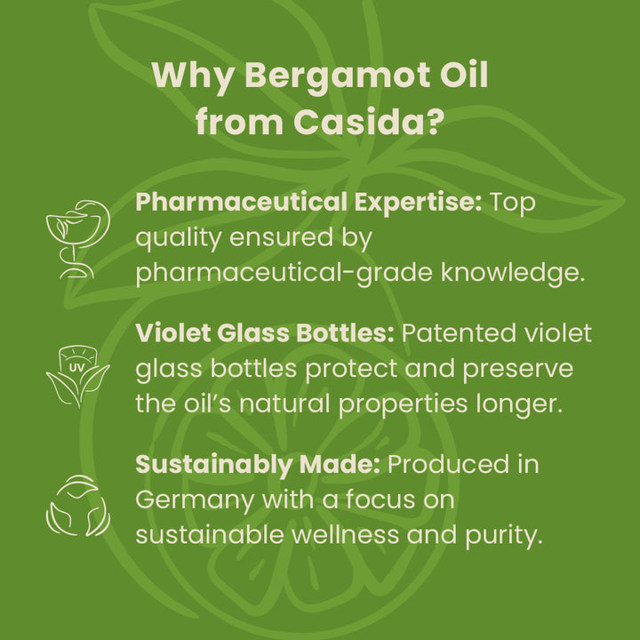 bergamot oil Casida competitive strengths