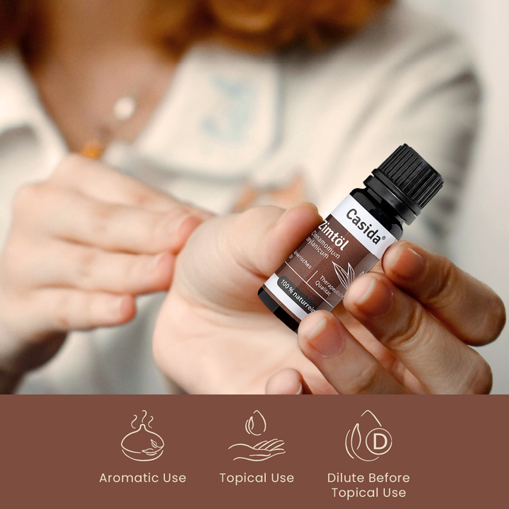 cinnamon oil Casida application methods