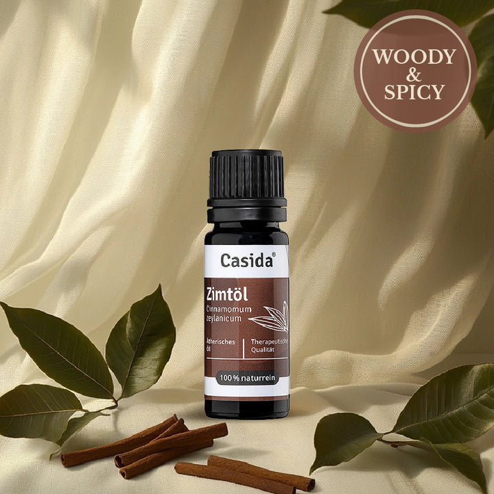 cinnamon oil Casida aromatic profile