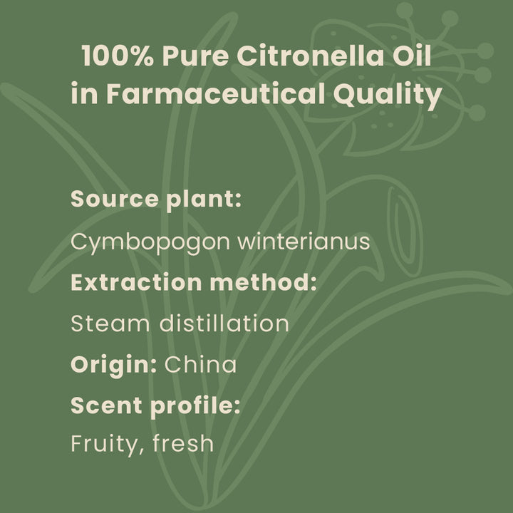 citronella oil Casida details