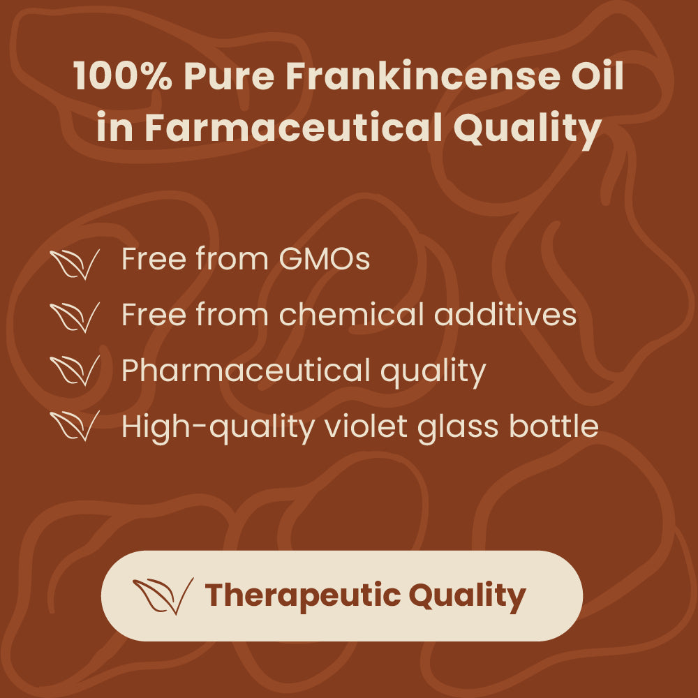 frankincense oil Casida quality certifications