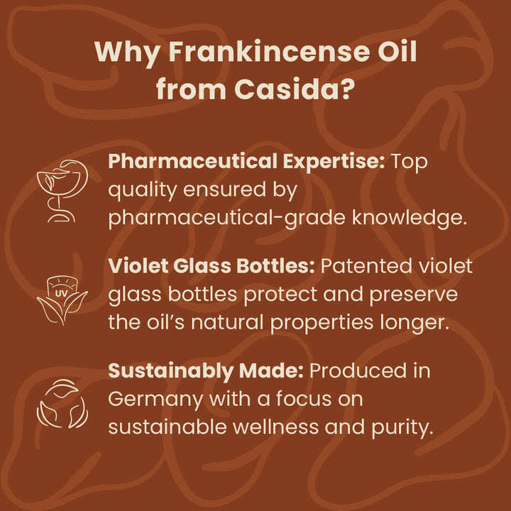 frankincense oil Casida competitive strengths