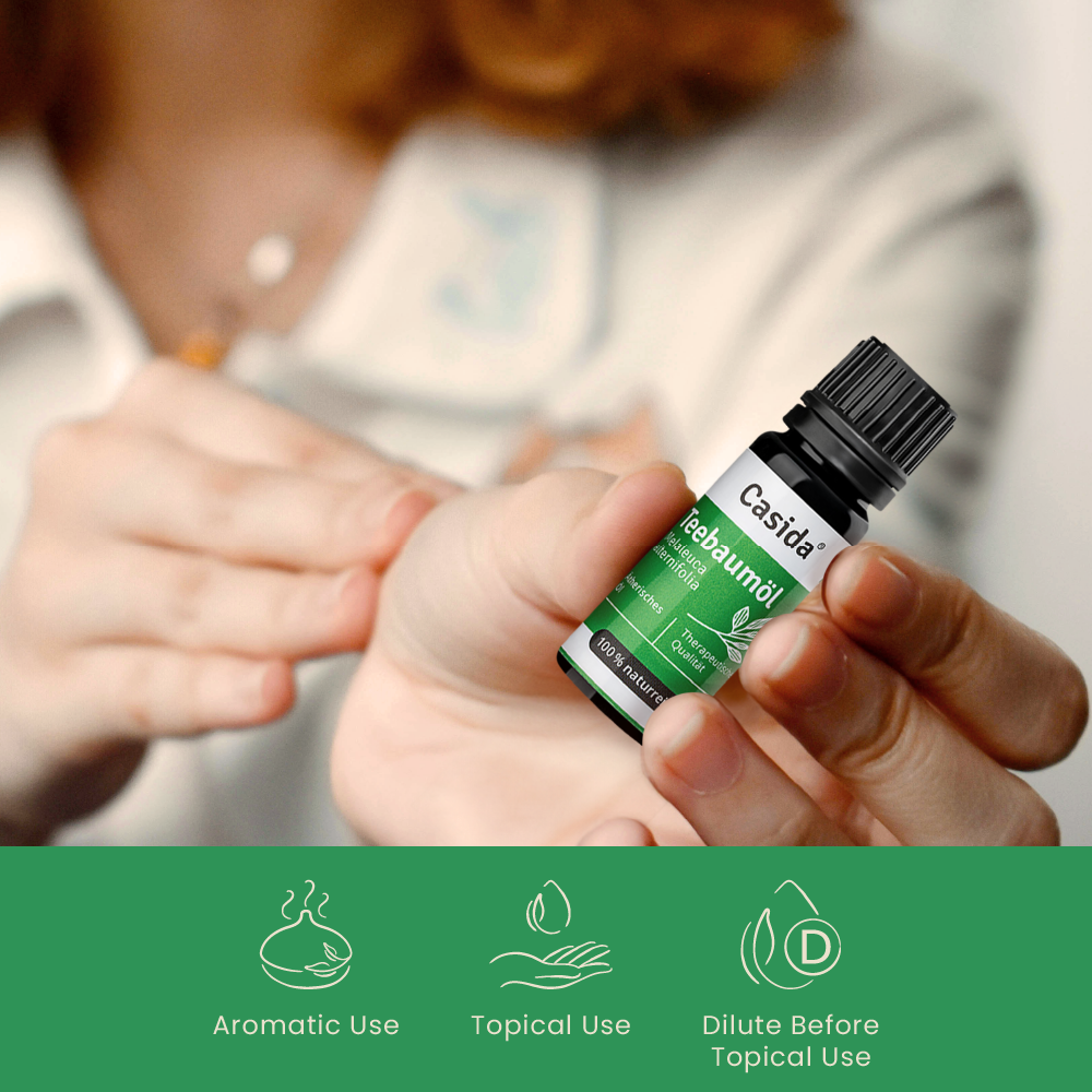 tea tree oil Casida application methods