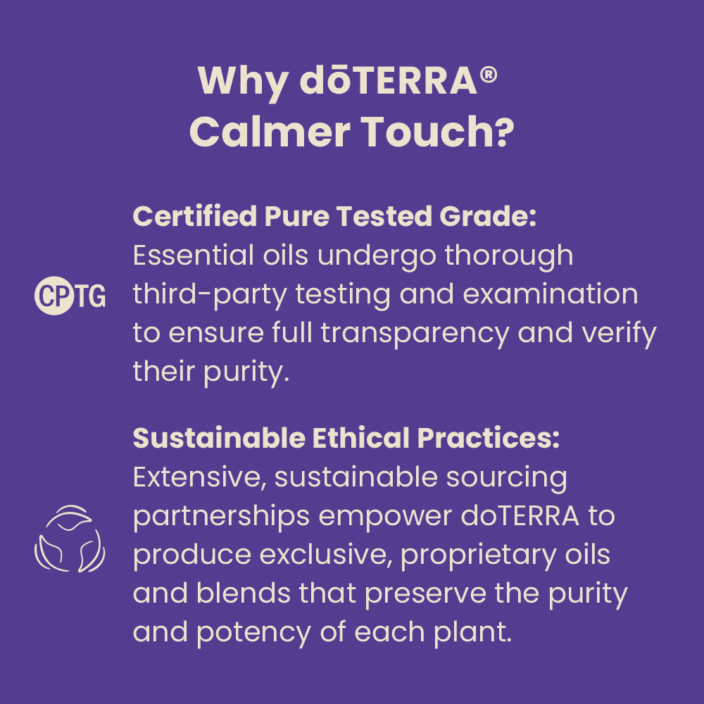 calmer touch doterra competitive strengths