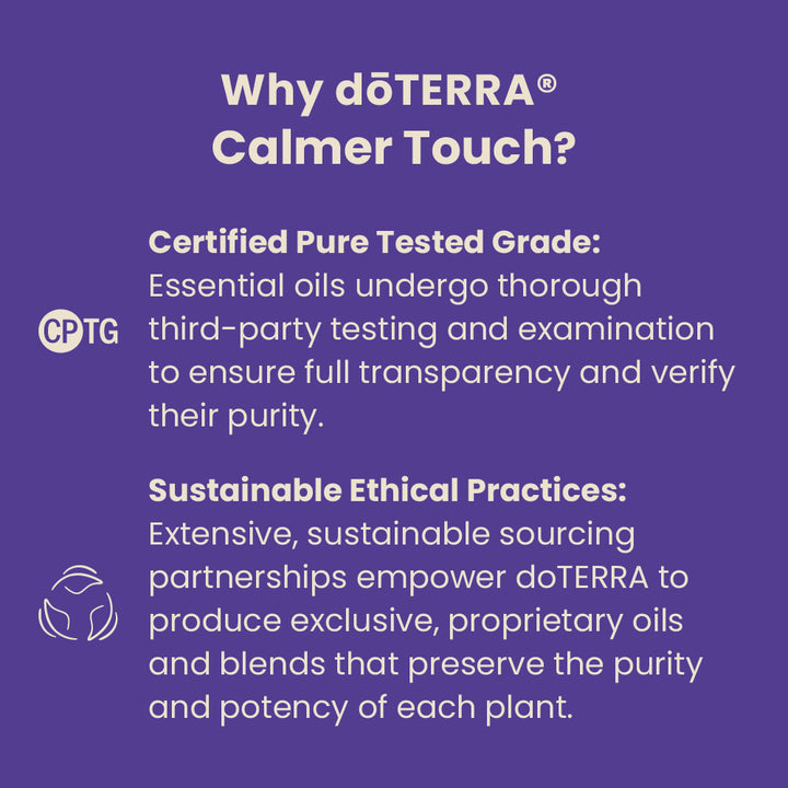 calmer touch doterra competitive strengths