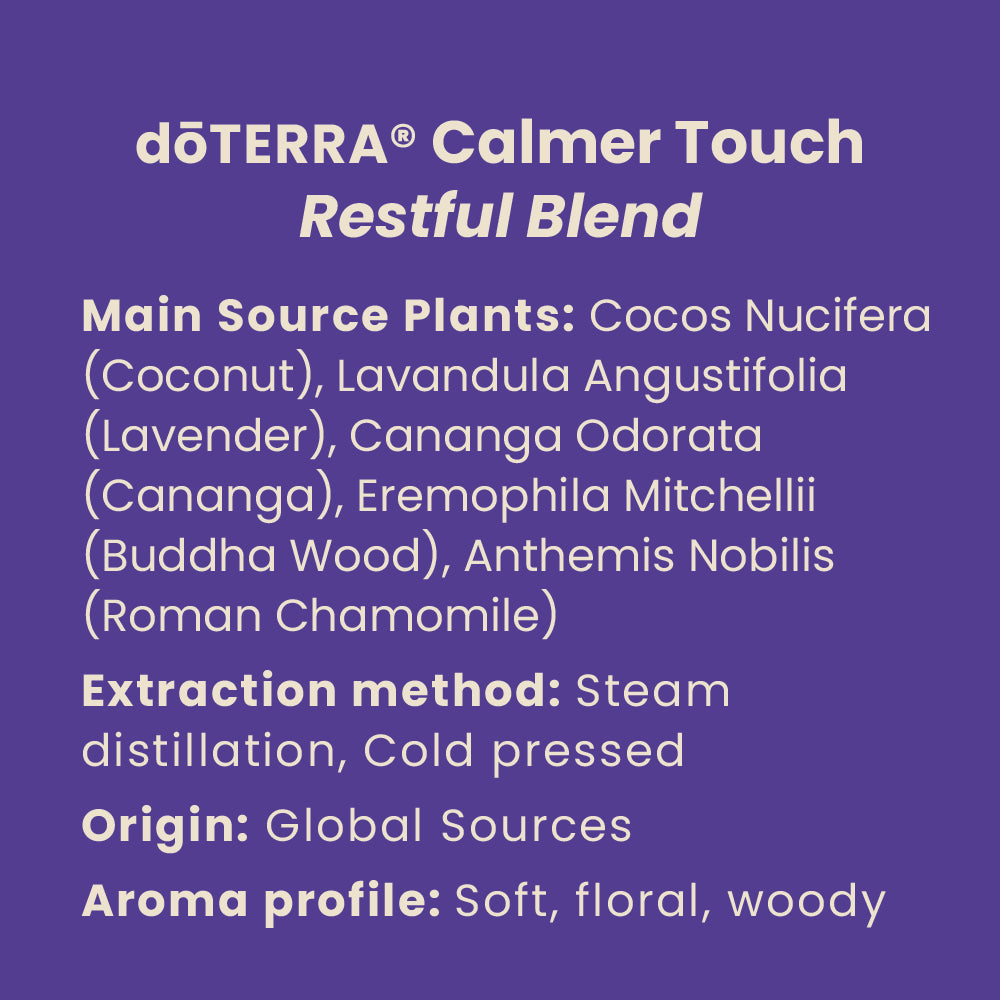 calmer touch doterra details