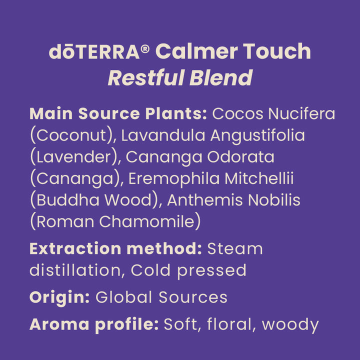 calmer touch doterra details