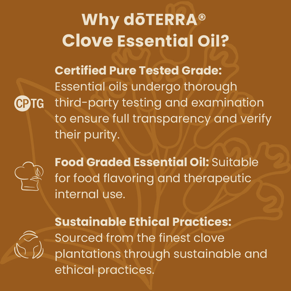 why clove oil doterra