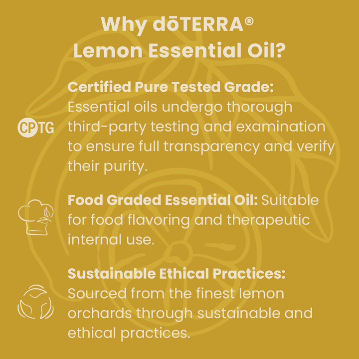 Zitronen Öl (Lemon) dōTERRA