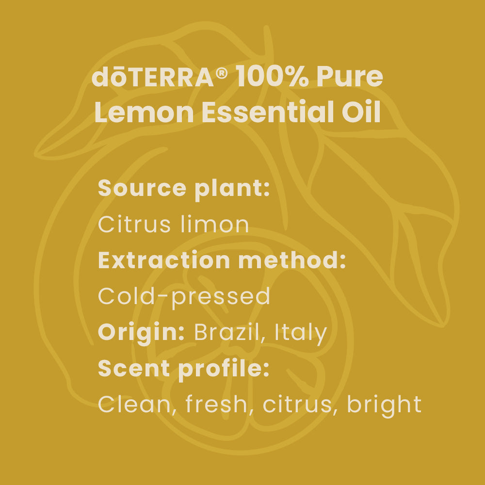 Zitronen Öl (Lemon) dōTERRA