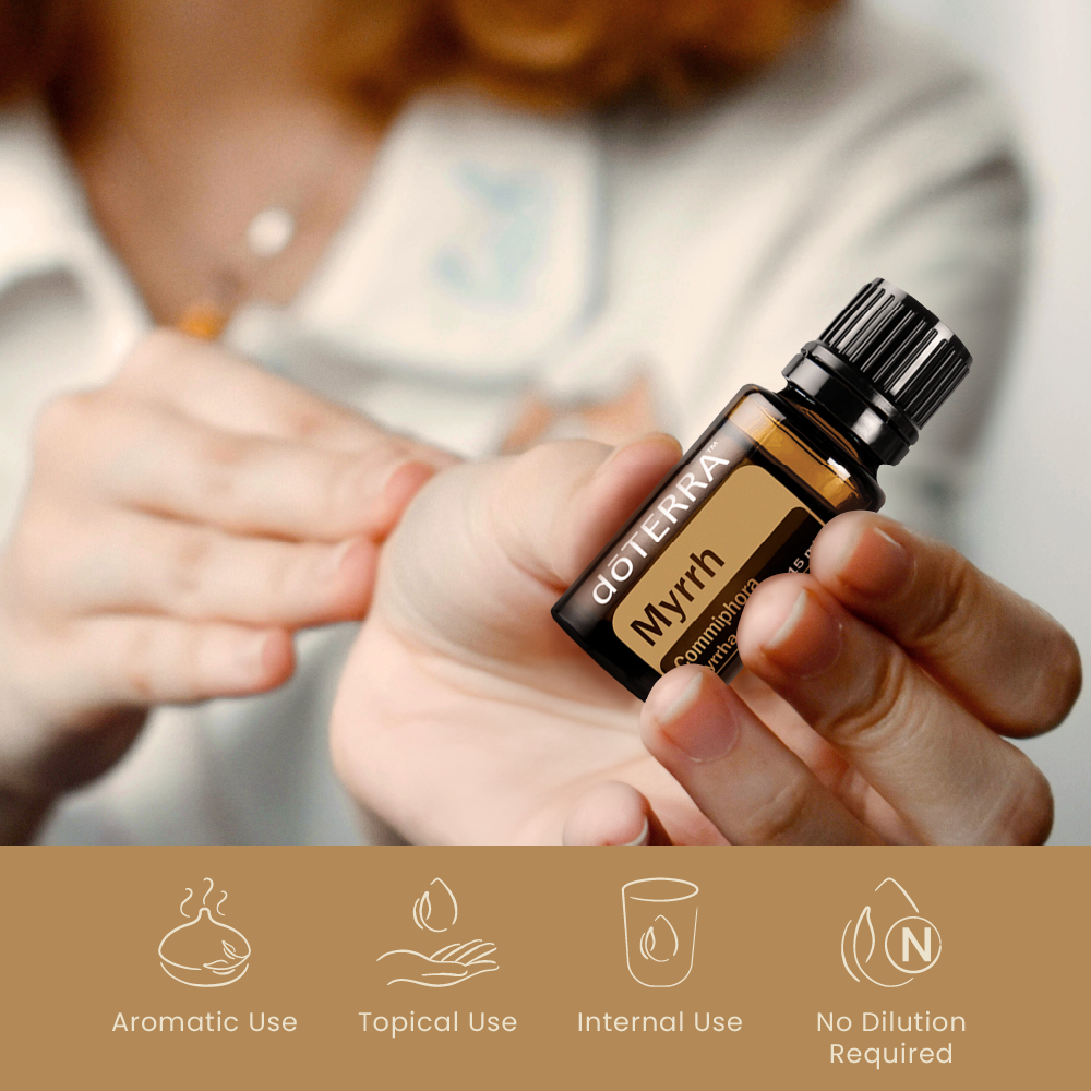 myrrh oil doterra application methods