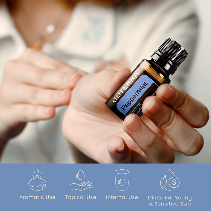 peppermint oil doterra application methods