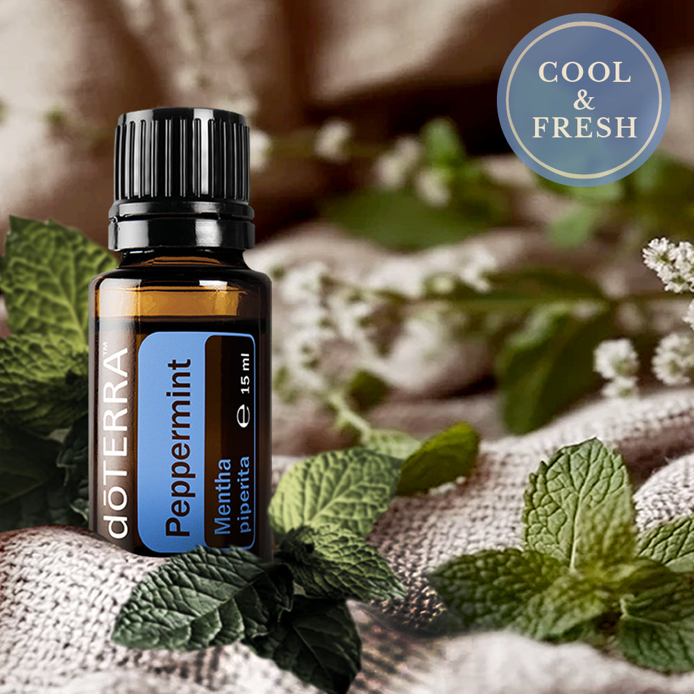 peppermint oil doterra scent profile