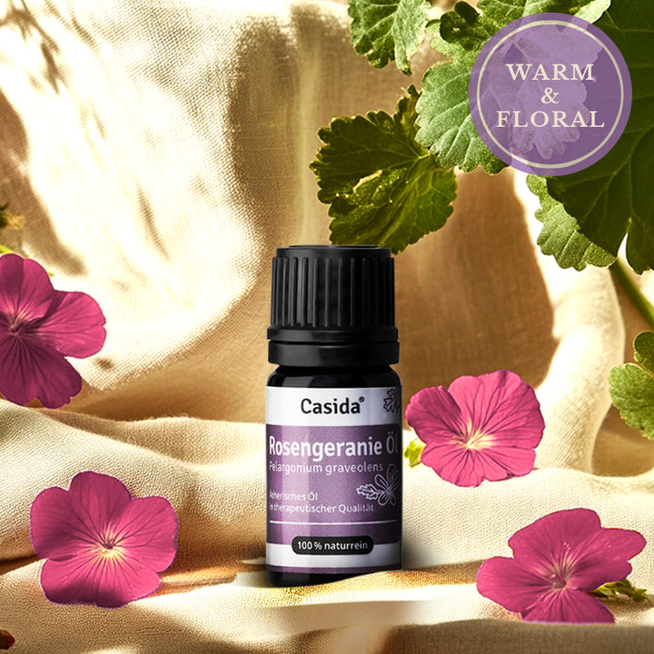 rose geranium oil Casida scent profile