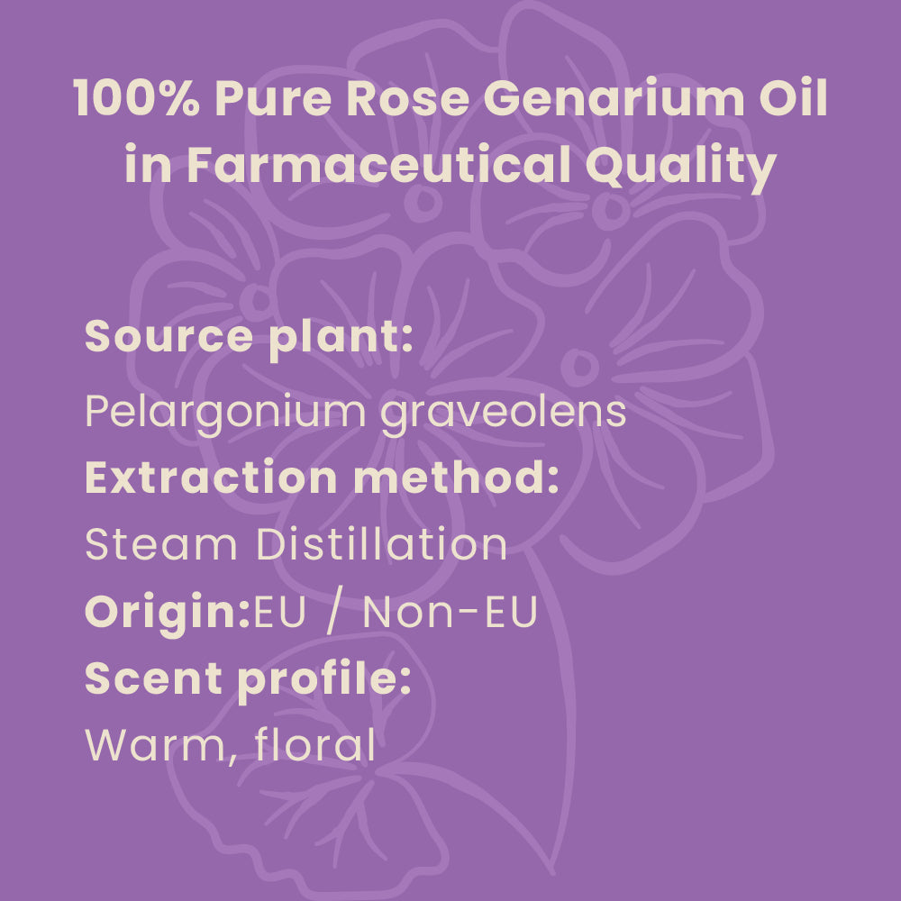 rose geranium oil Casida details