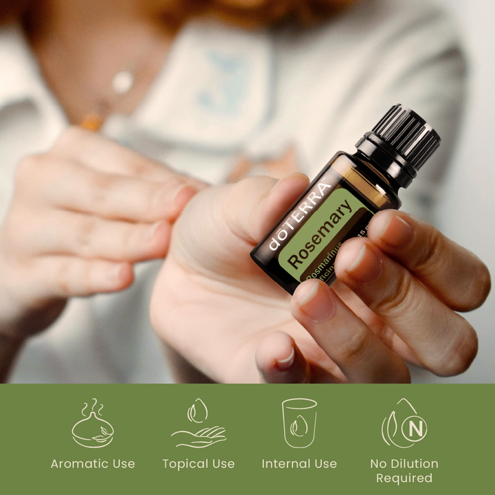 EN rosemary oil doTerra application methods