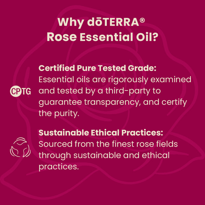 why rose oil doterra