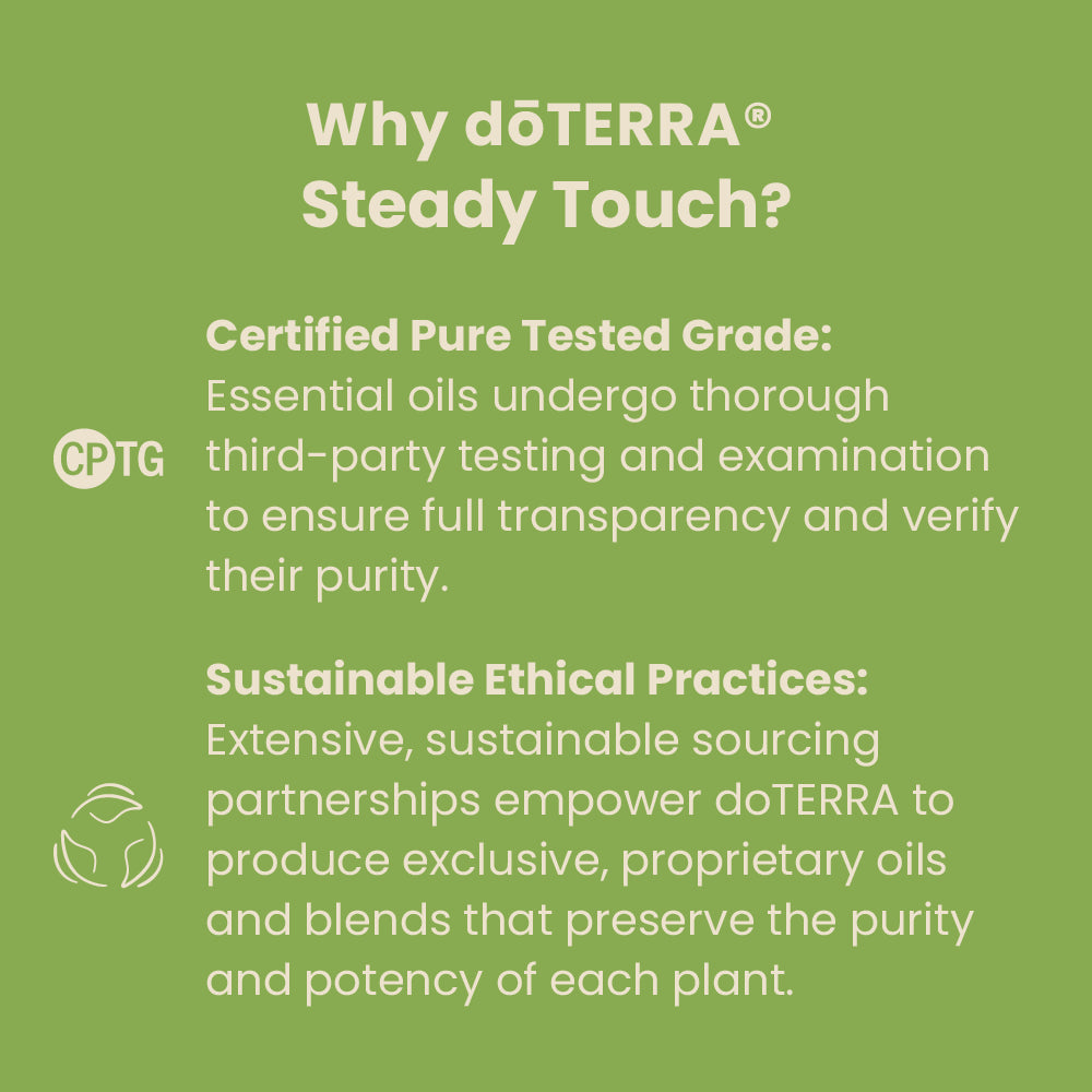 steady touch doterra competitive strengths