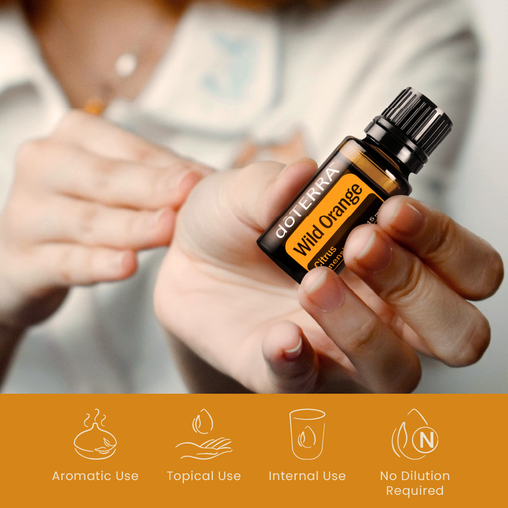 wild orange oil doterra applications methods