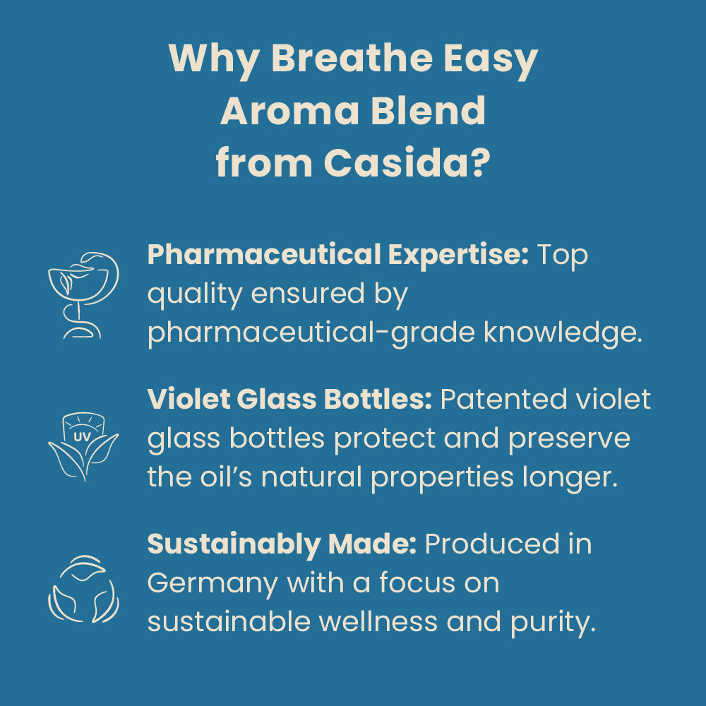 why breathe easy blend Casida