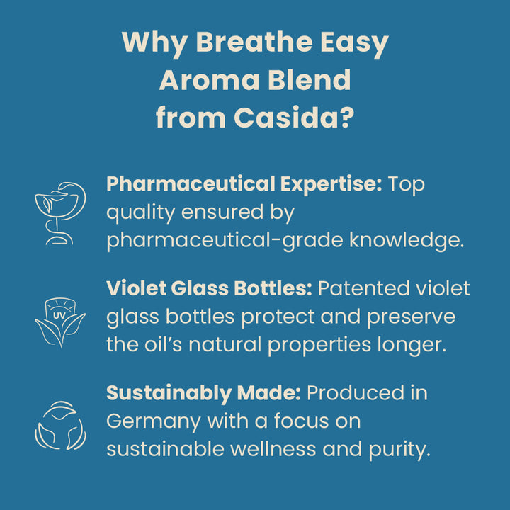 why breathe easy blend Casida