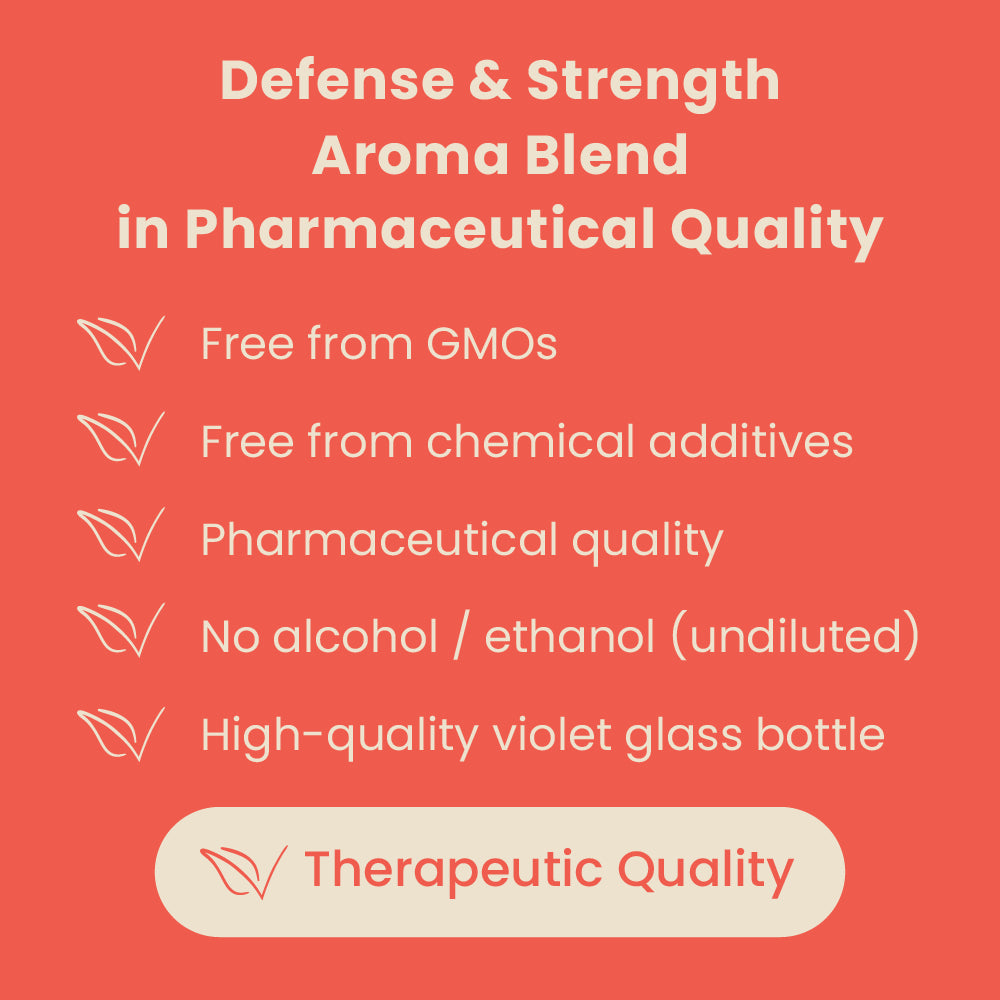 defense and strength blend Casida quality certifications
