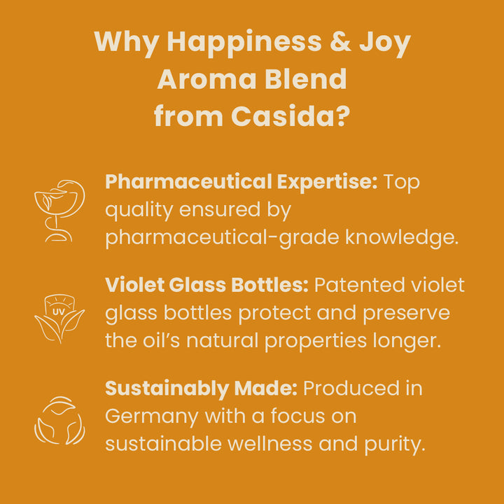 happiness and joy blend Casida competitive strengths