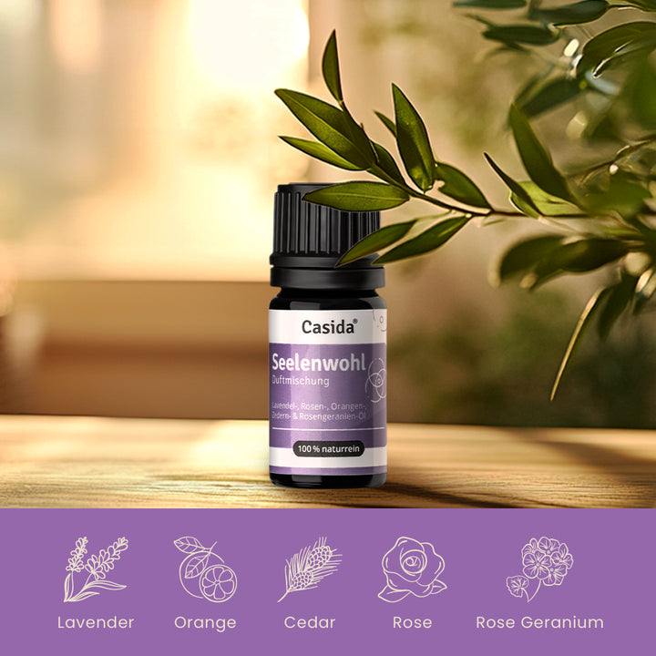 soul wellbeing blend Casida plant composition